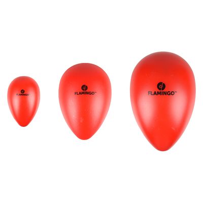 Flamingo Ovo Bouncing Egg Dog Toy – Red S: 8 x 12.5cm (diameter x H)