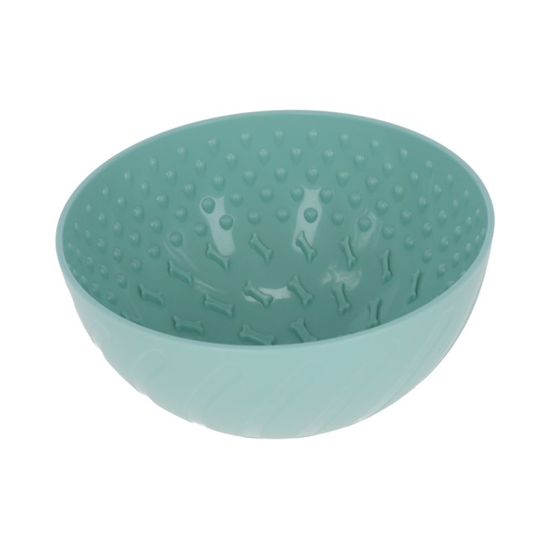 Kerbl Pet Licking Bowl - Turquoise 20.5 x 11cm (W x L)