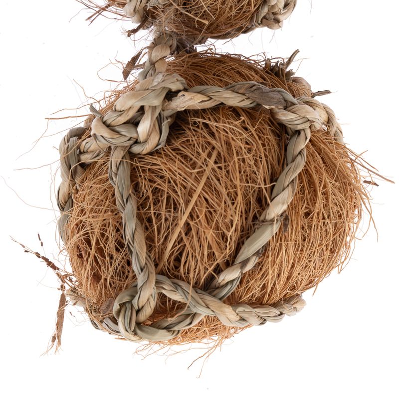 TIAKI Coconut Fibre Balls Set of 2 x 6cm (diameter)