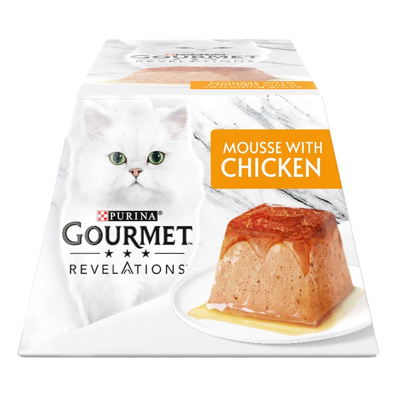 Gourmet Revelations Mousse Saver Pack 48 x 57g Chicken & Beef