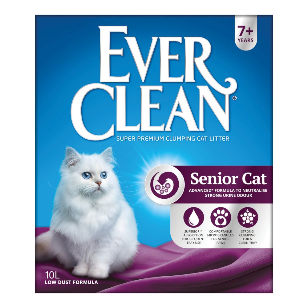 Ever Clean® Senior Cat Clumping Cat Litter - Scented 10l