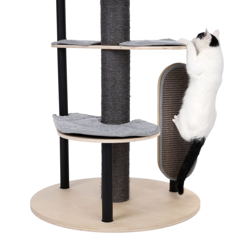 Modern Living Moraira Scratching Post Natural / dark grey
