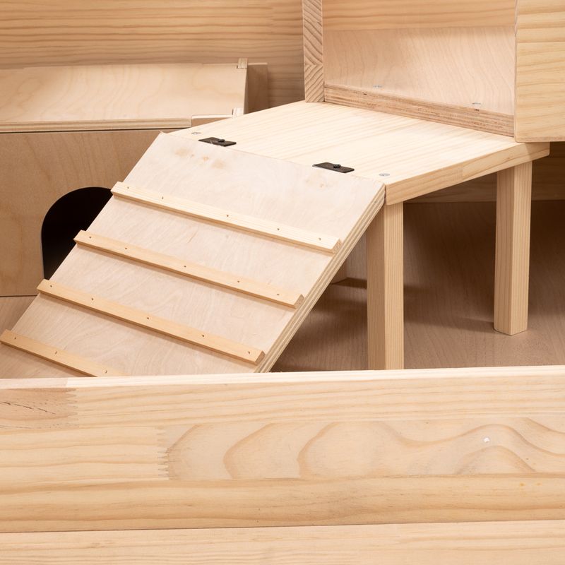 TIAKI Indoor Enclosure for Guinea Pigs 116 x 193 x 50cm (L x W x H) (2 packages*)