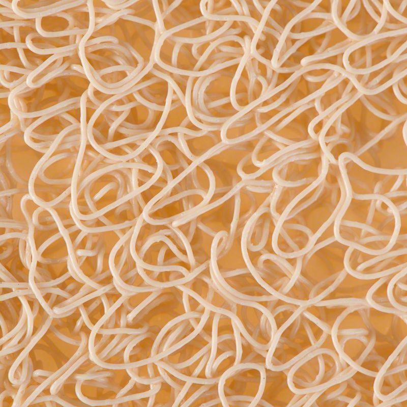 Paw Print Litter Tray Mat Beige