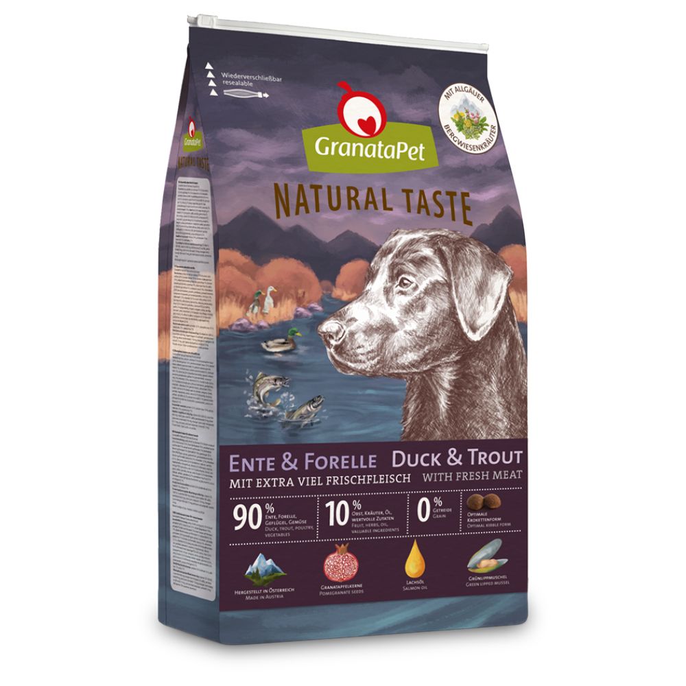 GranataPet Natural Taste dry food duck & trout 12 kg