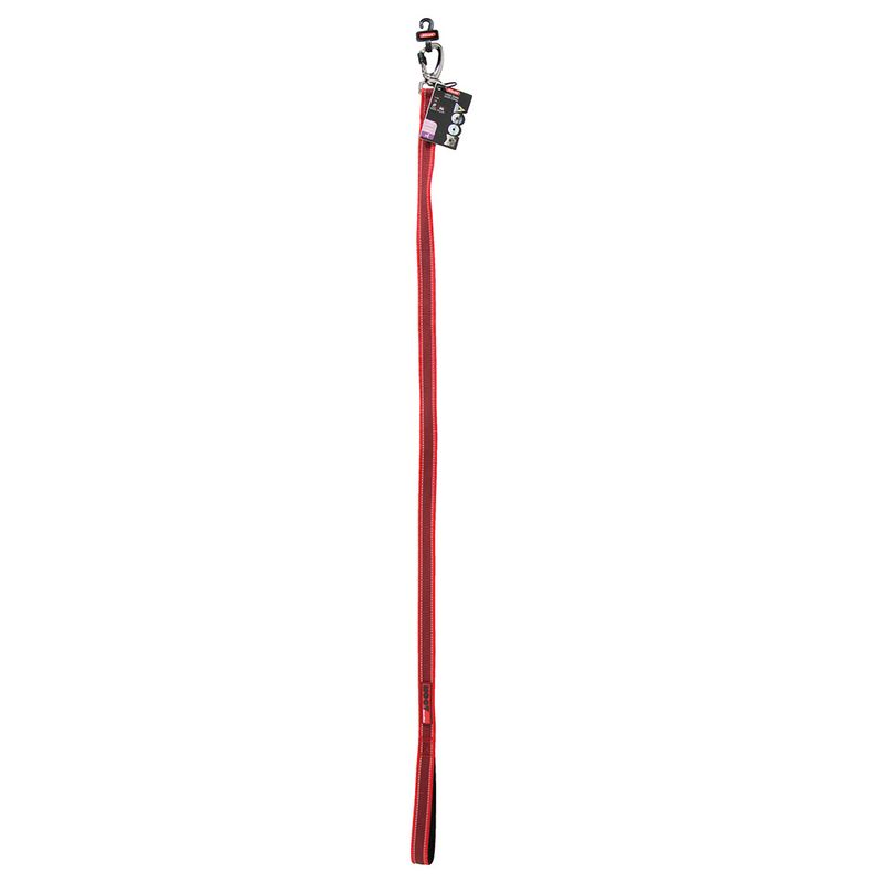 Zolux Moov Dog Lead - Red 120cm long, 15mm wide