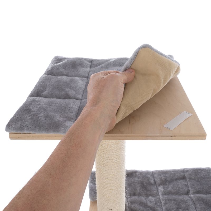 Natural Paradise Silene Cat Tree Light Grey