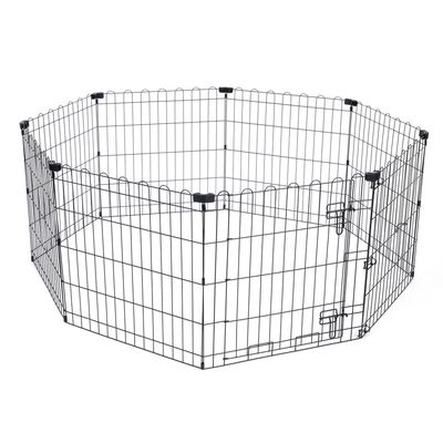 TIAKI Metal Puppy Pen Size M: 8 Panels each 61 x 76cm (W x H)