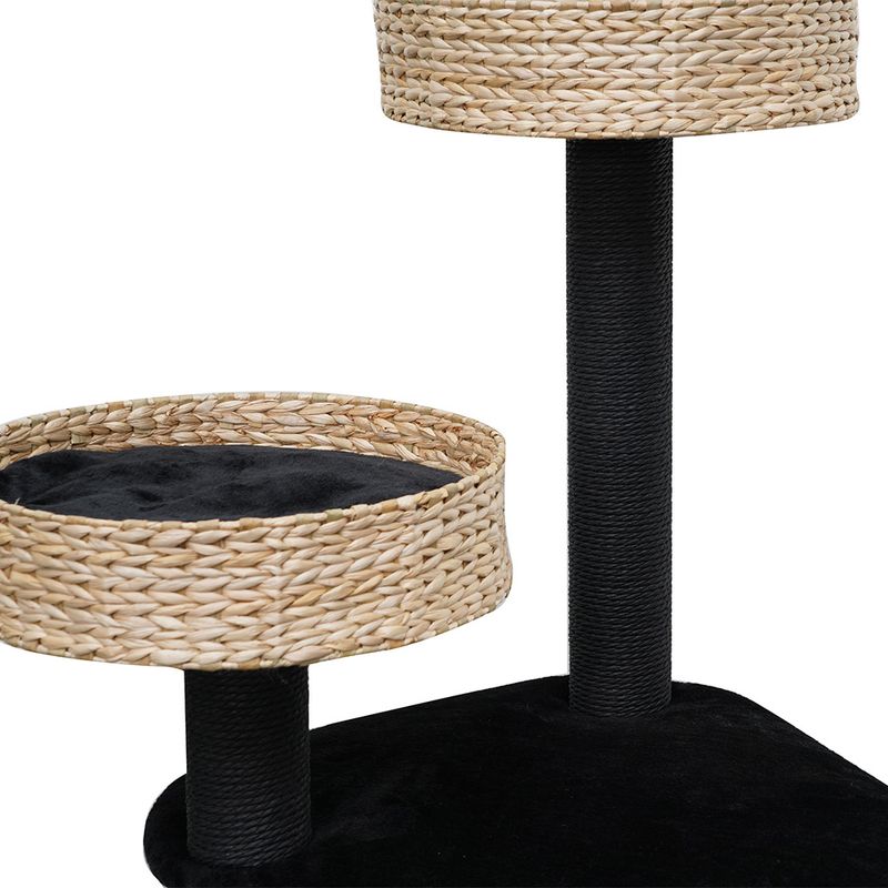 Karlie Scuro I Scratching Post Black / Natural