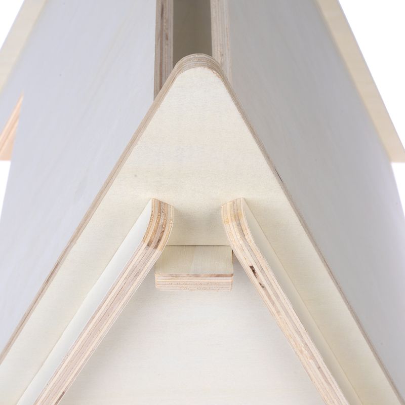 TIAKI Wooden Camping Tent for Small Animals 60 x 47 x 45cm (L x W x H)