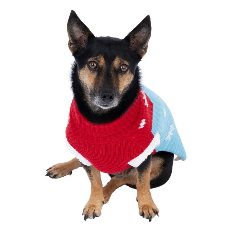TIAKI Snowman Dog Jumper approx. 40 cm back length