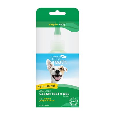 TropiClean Fresh Breath Clean Teeth Gel for Dogs 118ml