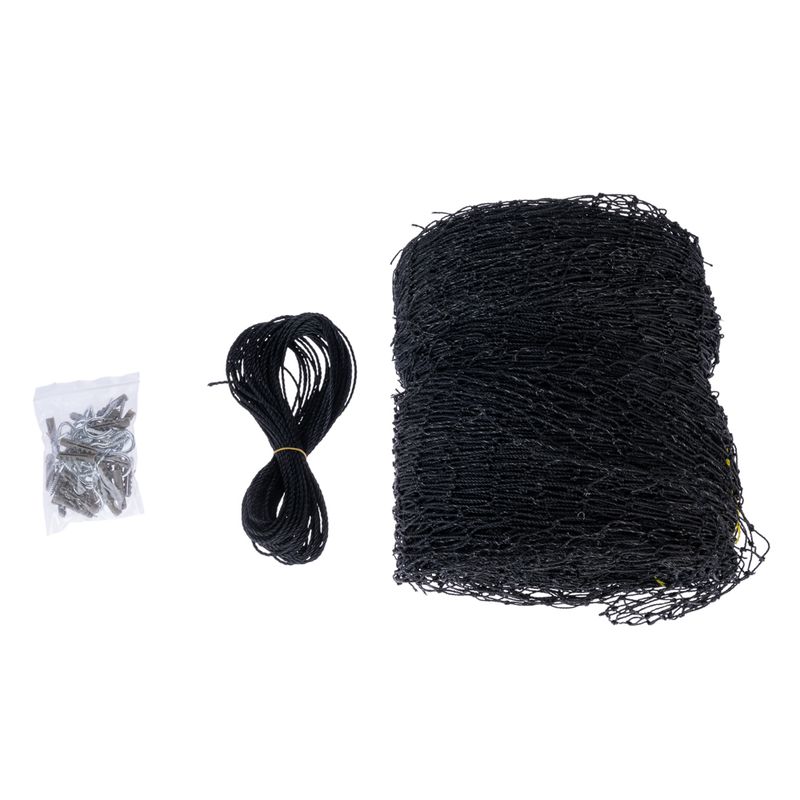 TIAKI Cat Safety Net with Wire Reinforcement - Black 2 x 1.5 m