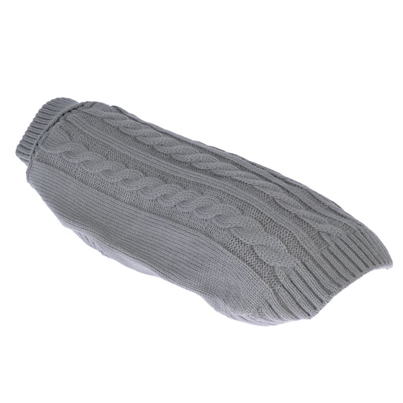 zooplus Basics Grey Dog Jumper approx. 35cm Back Length