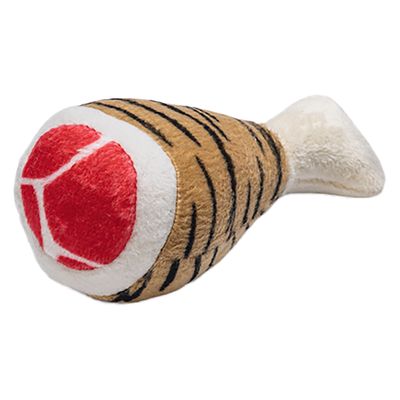 Karlie Tiger Leg Dog Toy approx. 14 x 8 x 6cm (L x W x H)