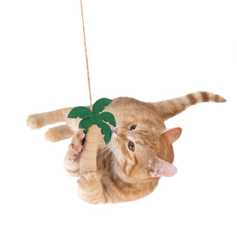 TIAKI Palm Frond Cat Dangler Toy 1 Dangler