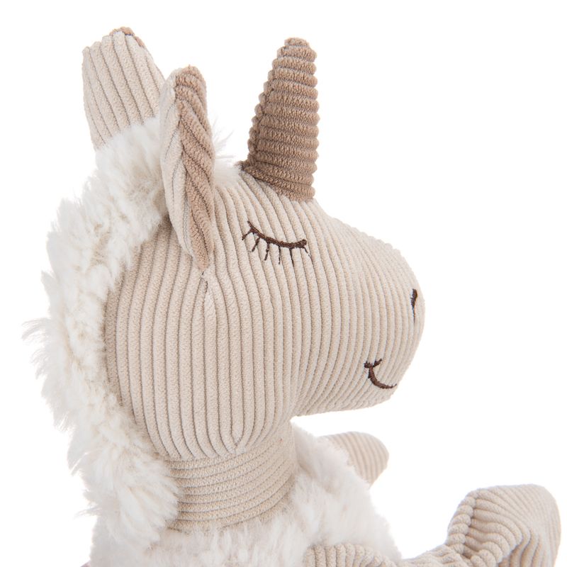 Sleepy Unicorn Dog Toy approx. L 32 x W 14 x H 12 cm