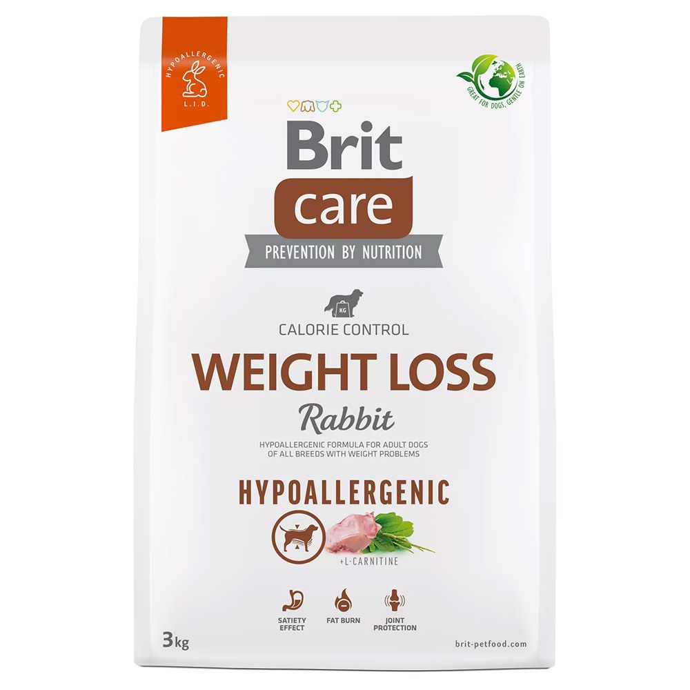 Brit Care Dog Hypoallergenic Weight Loss Rabbit 3kg