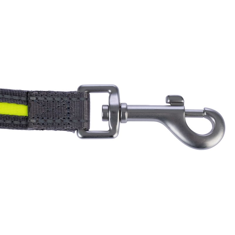 Nomad Tales Spirit USB LED Lead Extender - Neon Yellow & Grey Size S/M: approx. 39cm (L)