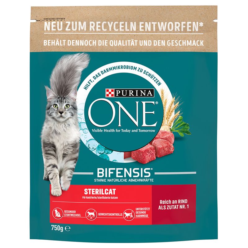 PURINA ONE SterilCat Beef 750g