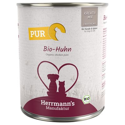 Herrmann's Pure Meat / Organic Pure Meat 6 x 800g Organic Turkey