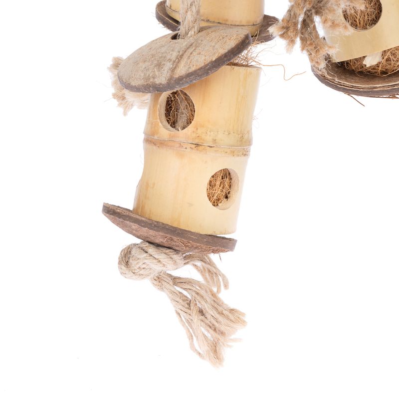 TIAKI Bamboo Snack and Climbing Toy approx. 14 x 60cm (diameter x L)