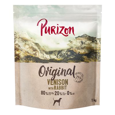 Purizon Venison with Rabbit Adult – Grain-free 1kg