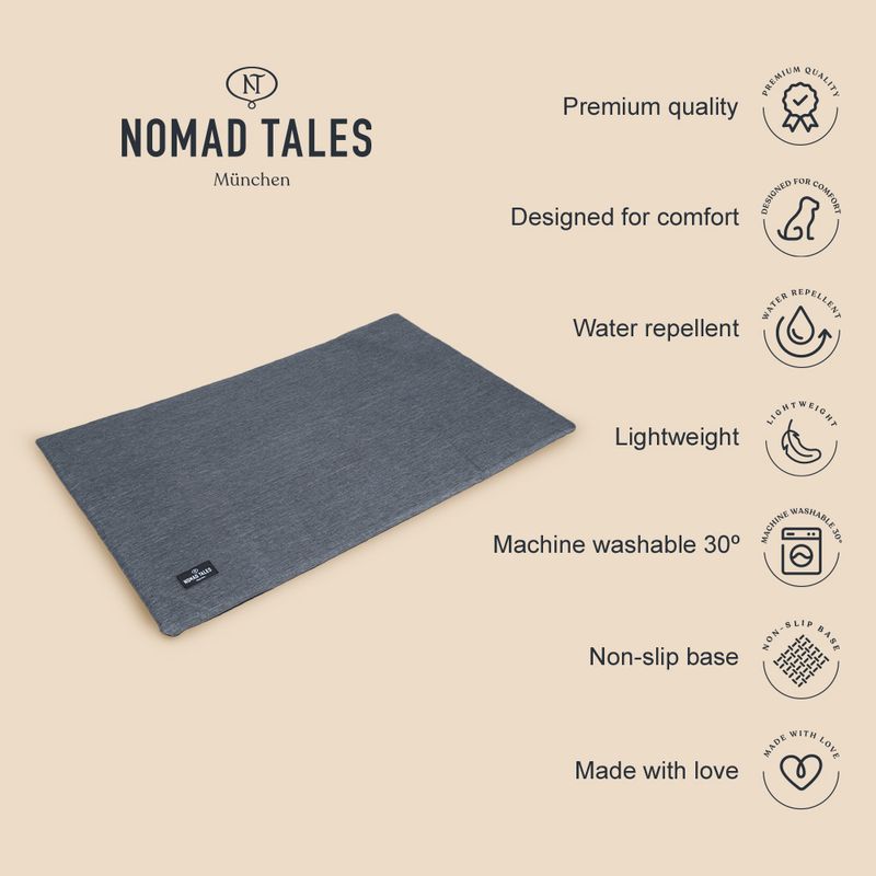 Nomad Tales Spirit Outdoor Riverway Dog Mat Size S: 76 x 46 cm (L x W)