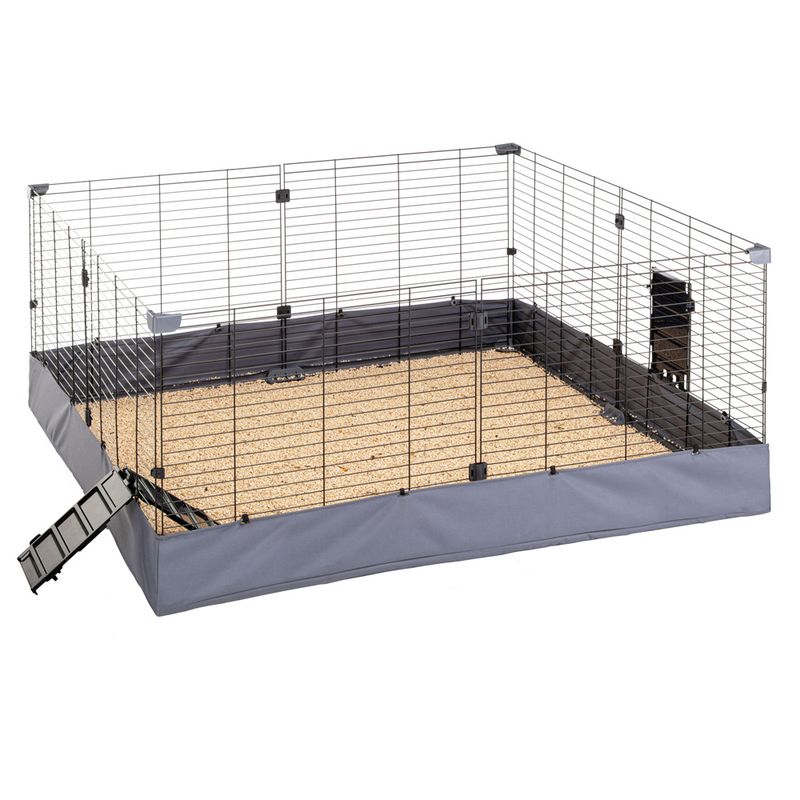 Ferplast Hub 04 Small Animal Cage 140.5 x 140.5 x 59.5cm (L x W x H)