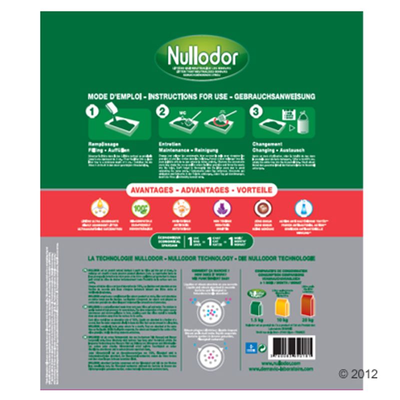 Nullodor Silica Litter 9kg