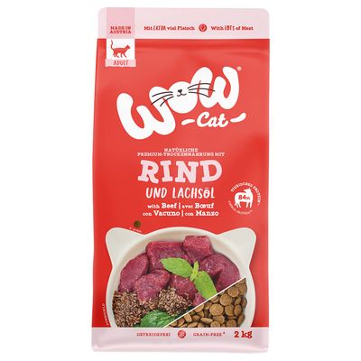 WOW Cat Adult with Beef 2kg