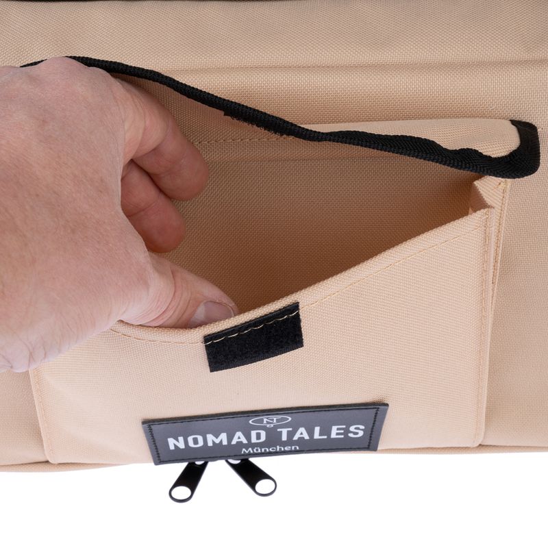 Nomad Tales Spirit Car Seat - Sand approx. 44 x 37 x 30 cm (L x W x H)