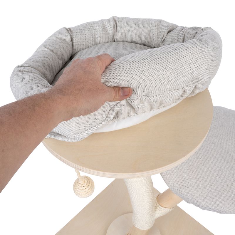 Modern Living Alofi Cat Tree Light grey