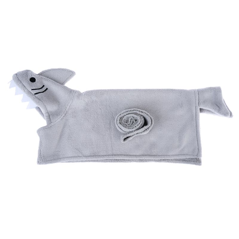 TIAKI Dog Bathrobe - Shark approx. 25cm Back Length