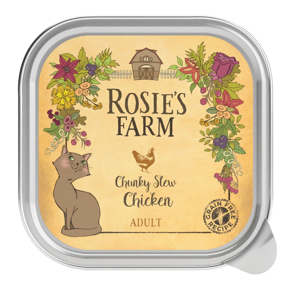 Rosie's Farm Adult Chunky Stew with Chicken 16 x 100g (trays)