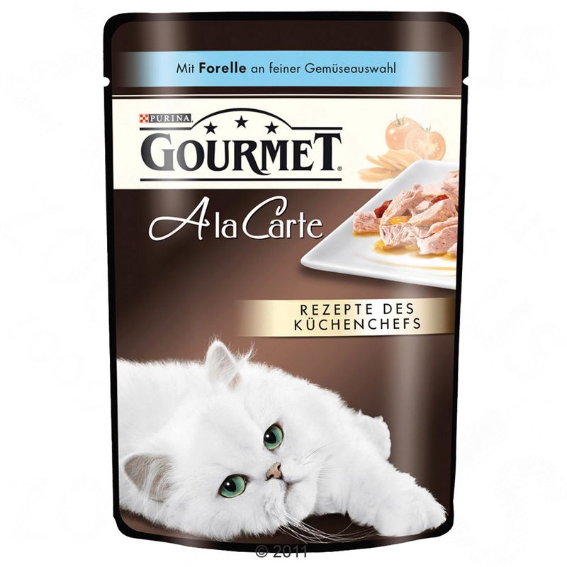 Gourmet A la Carte Saver Pack 26 x 85g Turkey & Vegetables