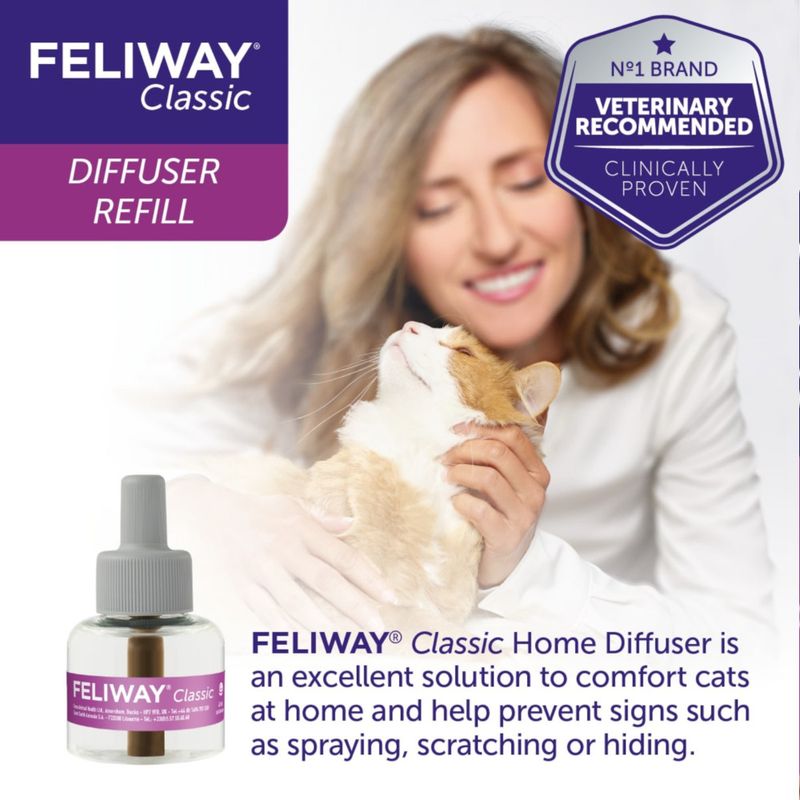 Feliway® Refill Multi Pack Economy pack 3 x 48 ml, Feliway® Optimum