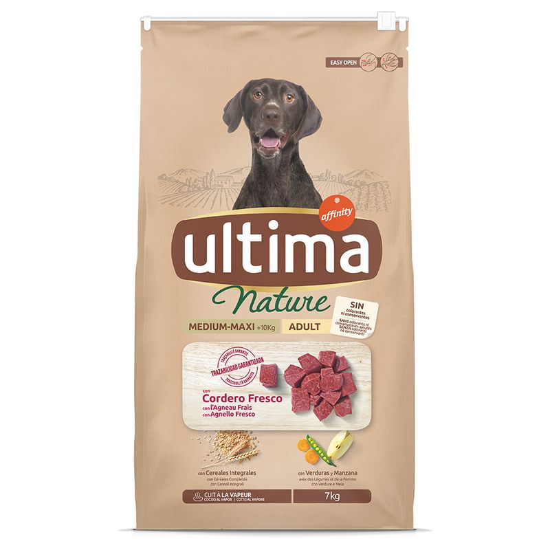Ultima Nature Medium/Maxi Adult - Lamb 7kg