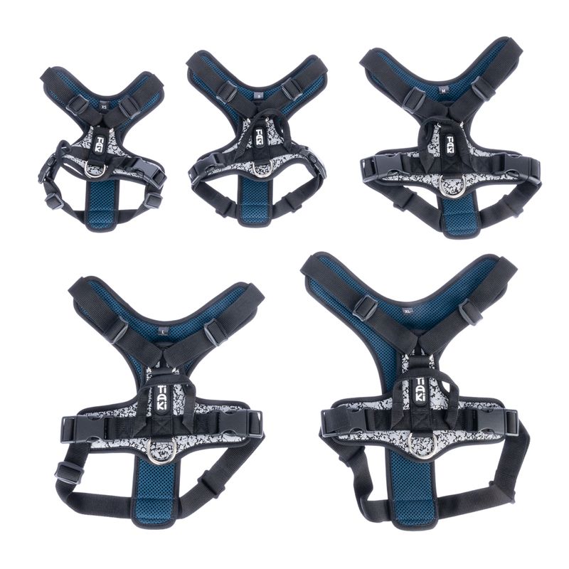 TIAKI Reflective Harness Size XS: approx. 33 - 40 cm Chest Circumference