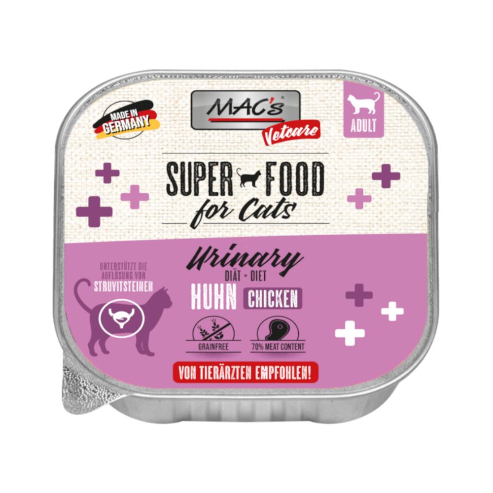 MAC's Cat Vetcare Urinary with Chicken Chicken (16 x 100g)