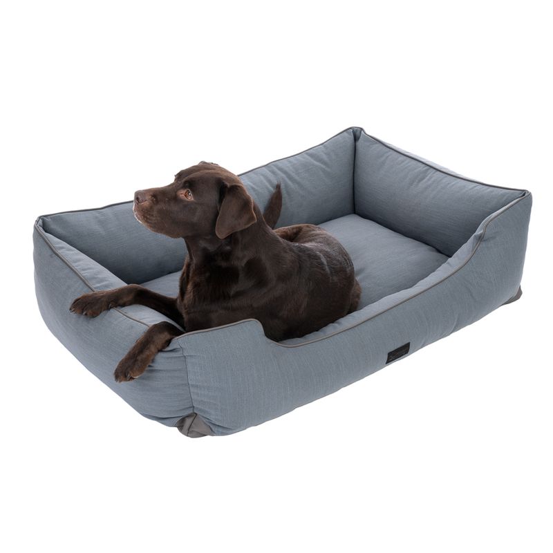Modern Living Skara Dog Bed - Dark Grey Size M: 100 x 70 x 21 cm (L x W x H)