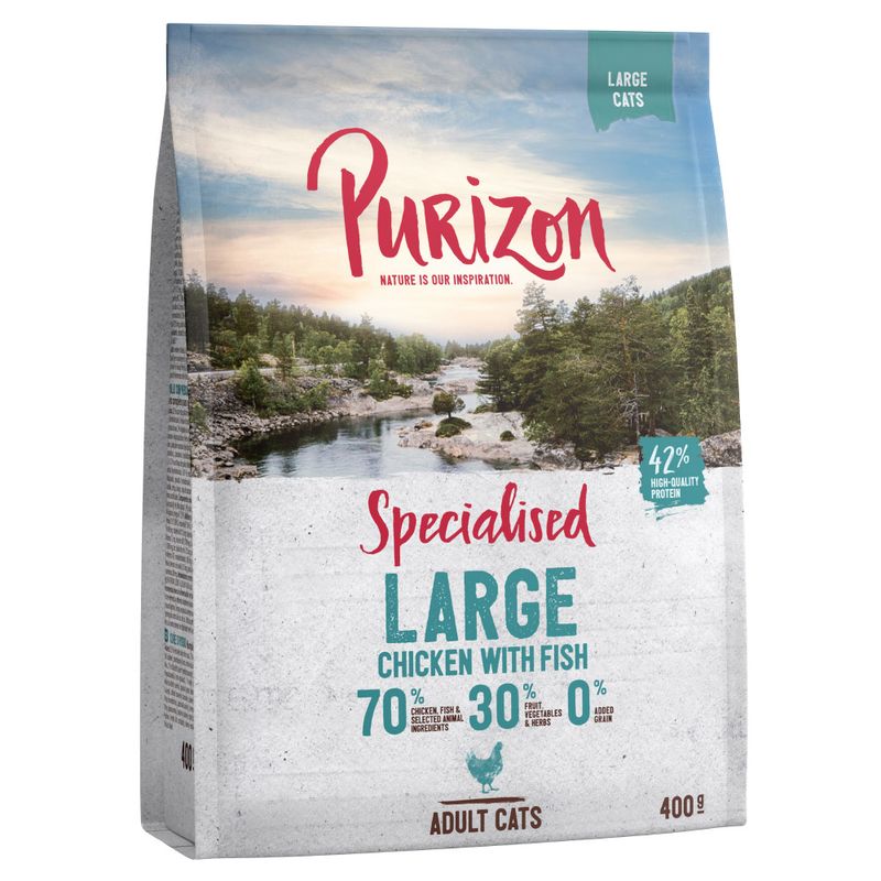 Purizon Large Adult Grain-Free Chicken & Fish 2.5kg