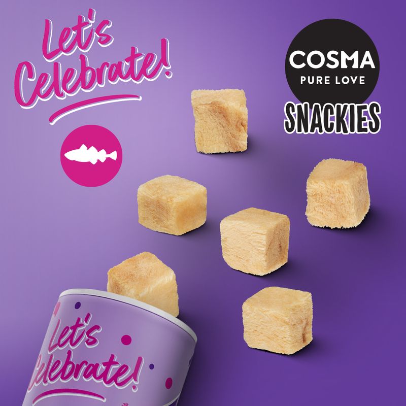 Cosma Snackies Limited Edition “Let’s Celebrate” Cod (21g)