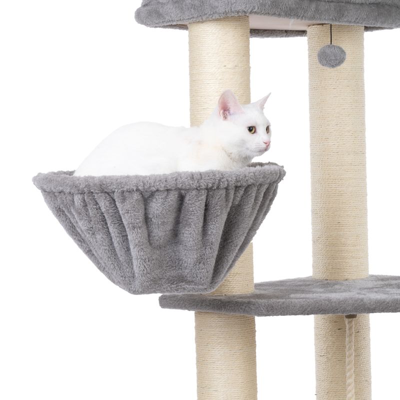 zooplus Basics XXL Scratching Tree Grey