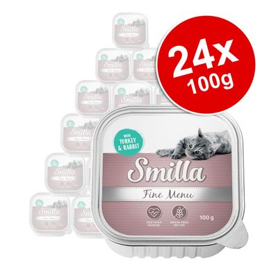 Smilla Fine Menu Saver Pack 24 x 100g Mixed Pack (4 Varieties)