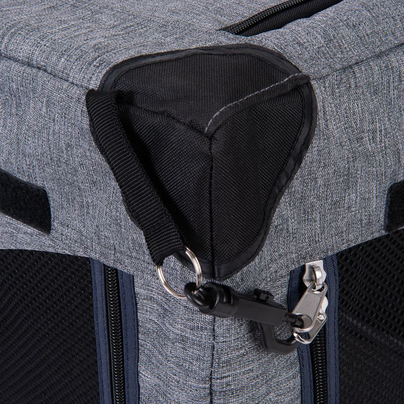 Portable Pet Home M: 76 x 50.5 x 48cm (L x W x H) - Grey