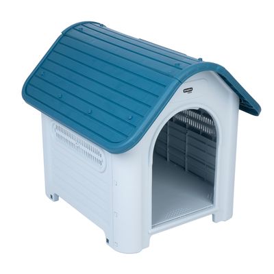 zooplus Basics Plastic Dog Kennel 87 x 72 x 75 cm (L x W x H)