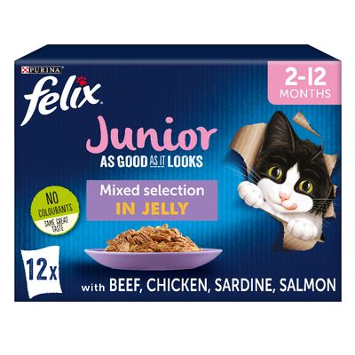 Felix Junior As Good As It Looks Mixed Selection (12 x 85g)