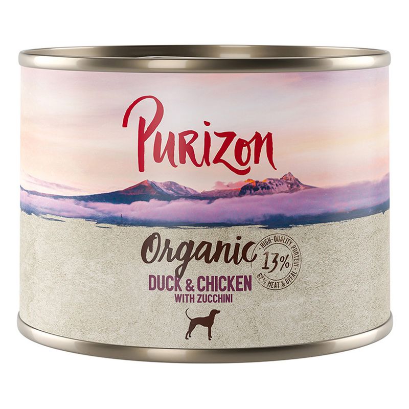 Purizon Organic 6 x 200g Salmon & Chicken with Spinach