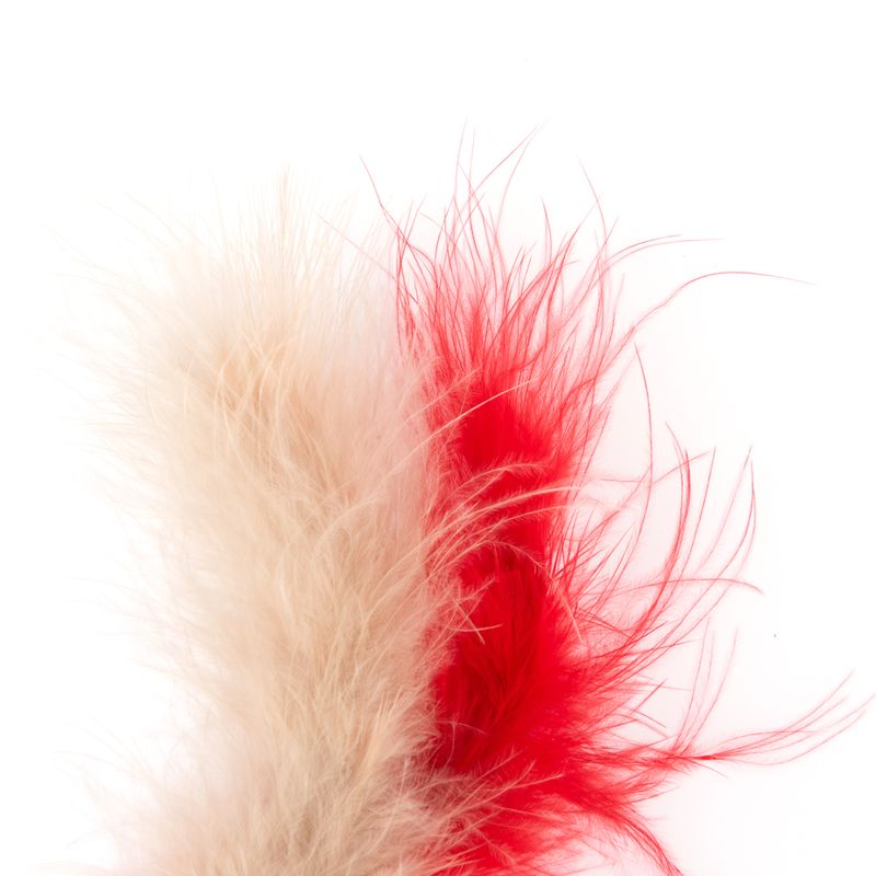 TIAKI Rustling Ball with Feathers Cat Toy 1 Ball